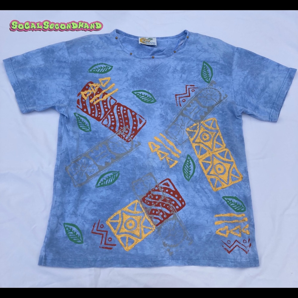 Copa Cabana vintage crew neck shirt womens medium made in USA 90s